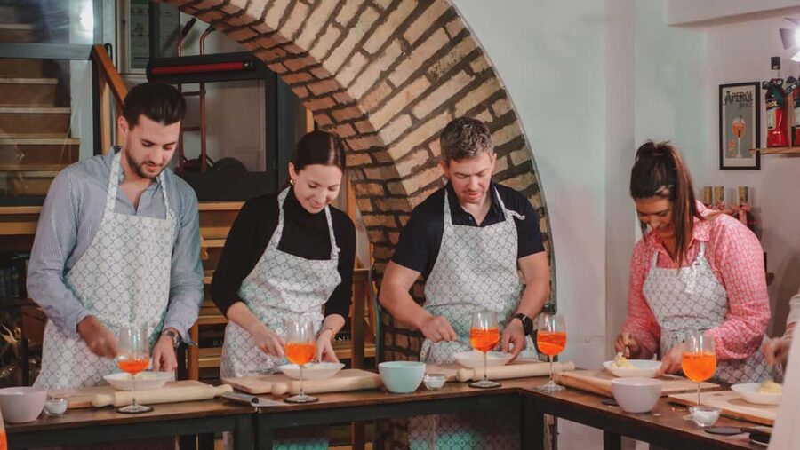 Rome: Spritz & Spaghetti Cooking Class - What this class includes, and what it does not