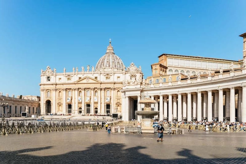 Rome: St. Peter's Basilica, Papal Tombs, and Dome Climb Tour - The Dome climb: elevator up, stairs up, Rome in your lap
