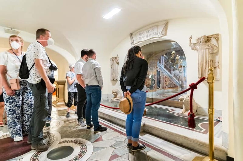 Rome: St. Peter's Basilica, Papal Tombs, and Dome Climb Tour - Inside St. Peter’s Basilica: marble, ceilings, and Michelangelo’s Pietà