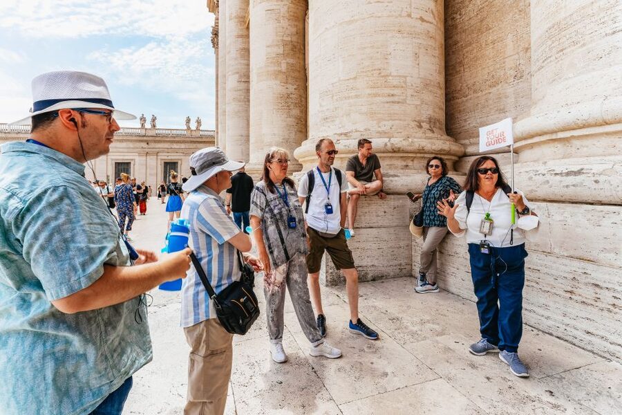 Rome: St. Peter's Basilica, Square and Grottoes Guided Tour - Family-friendly energy, with an important note about pace