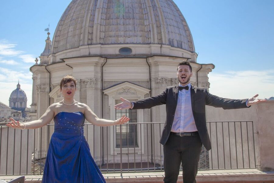 Rome: Terrazza Borromini Open-Air Opera with Aperitif - The second act: the rooftop tour at La Grande Bellezza