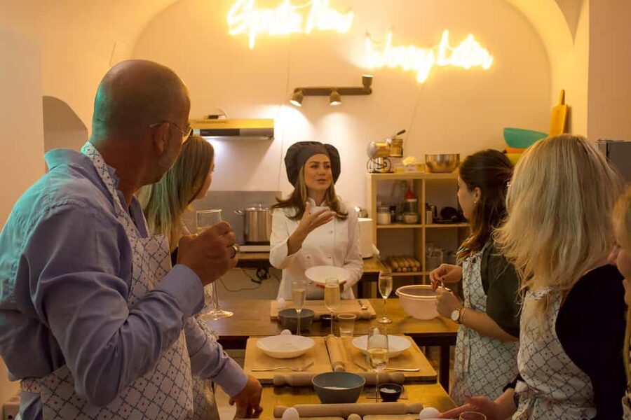 Rome: Tiramisu & Pasta Small-Group Cooking Class - Meeting Point in the City, Then Straight Into Cooking Mode