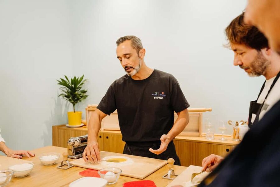 Rome: Traditional Pasta Making Class with Wine & Gelato - Roman Sauces: How the Chef Chooses What You’ll Make