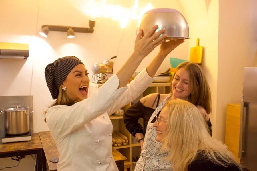 Rome: Traditional Pasta, Spritz & Tiramisu Cooking Class - Small group feel, clean facilities, and the chef factor