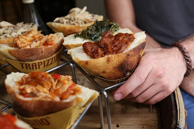 Rome: Trastevere Food tour with Free-Flowing Fine Wine - Trapizzino sets the tone with Roman comfort food