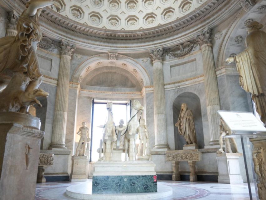 Rome: Vatican Evening Tour with Sistine Chapel and Museums - Vatican Museums highlights: Belvedere to Candelabra to Maps