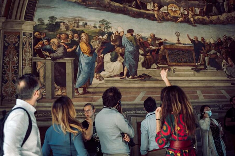 Rome: Vatican & Sistine Chapel Tour + Optional Colosseum - Gallery of Maps: the Vatican’s hand-painted geography moment
