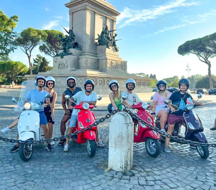 Rome: Vespa scooter tour "When in Rome" - Meeting Up on Via Cavour, then Hopping on a Vintage Vespa