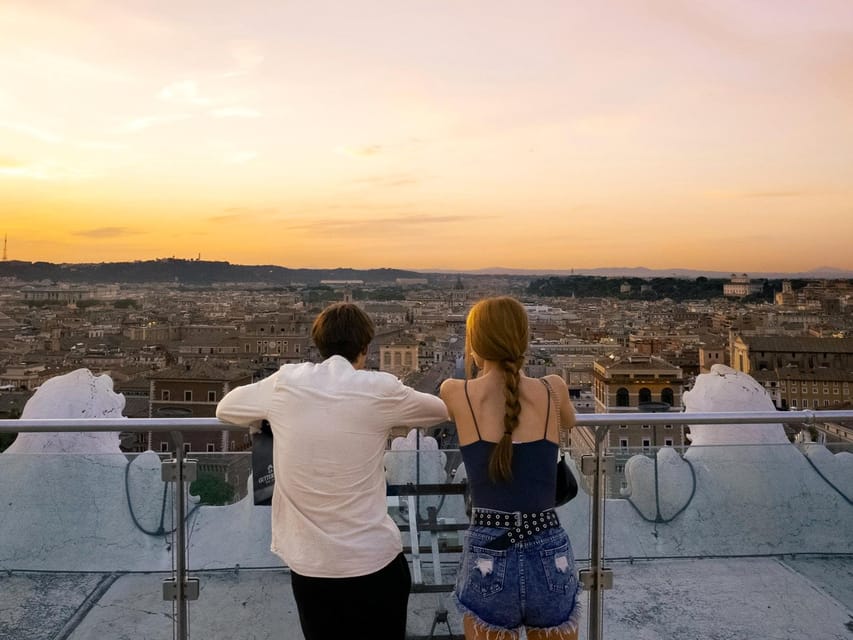 Rome: Vittoriano with Rooftop & Palazzo Venezia Hosted Entry - Altare della Patria Details You’ll Notice Once You’re Up There