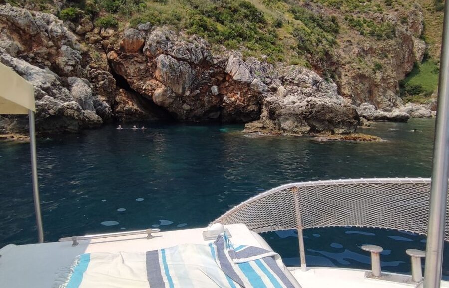 San Vito Lo Capo: Boat Trip with 3 Swimming Stops and Snacks - Scopello’s Faraglioni: Swimming by History and Rock Formations