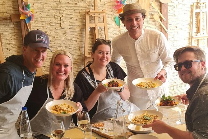 Seaview Cooking Class & Taormina local flavors with Chef Mimmo - Wine tastings, cheeses, and how lunch is served