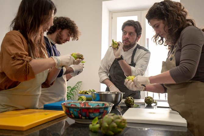 Sicilian Cooking Class - Inside the air-conditioned kitchen: how Chef Michael teaches without rushing you