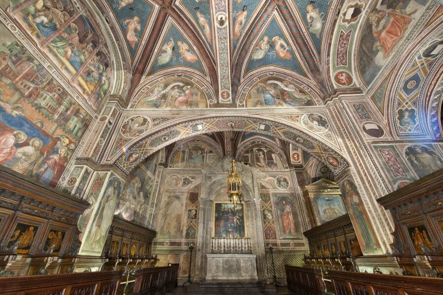 Siena: Palazzo Pubblico Entry Ticket - Sala di Balìa: 15th-century frescoes by Spinello Aretino and Martino di Bartolomeo