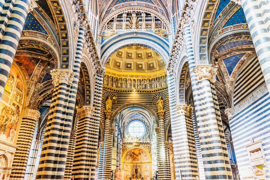 Siena: Siena Cathedral and Piccolomini Library Entry Ticket - What to Look For Inside: Sculptures by Donatello, Michelangelo, and Nicola Pisano