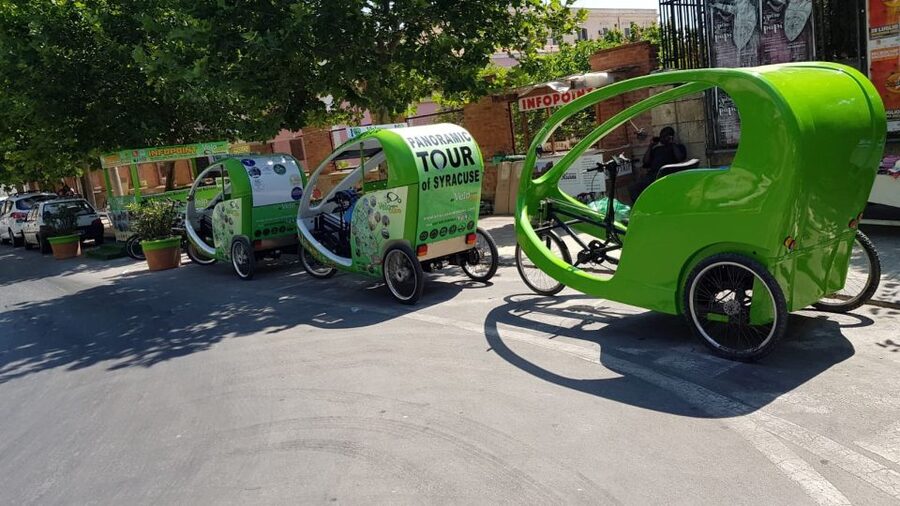 Siracuse: Guided Velobike Tour - What you’ll see at Temple of Apollo and Piazza Archimede