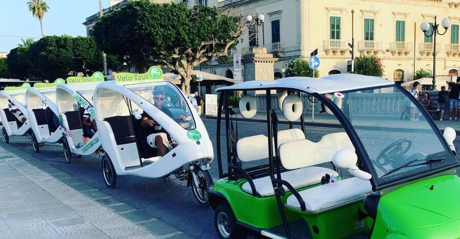 Siracuse: Guided Velobike Tour - Pickup, drop-off, and why the 1-day schedule works