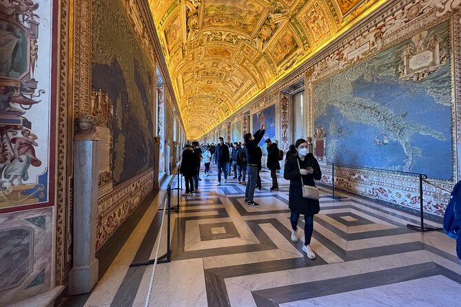 Skip the Line: Vatican Museum, Sistine Chapel & Optional Basilica - Raphael’s Rooms and maps: art plus how Italy looked back then