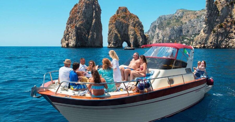 Sorrento: Capri and Blue Grotto Boat Cruise with Drinks - Key highlights to know before you go