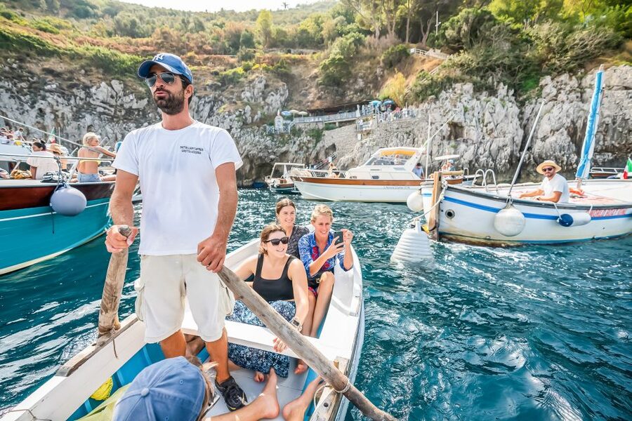 Sorrento: Exclusive Capri Boat Tour and Optional Blue Grotto - Snorkeling and swimming stops: what’s included and how to use it