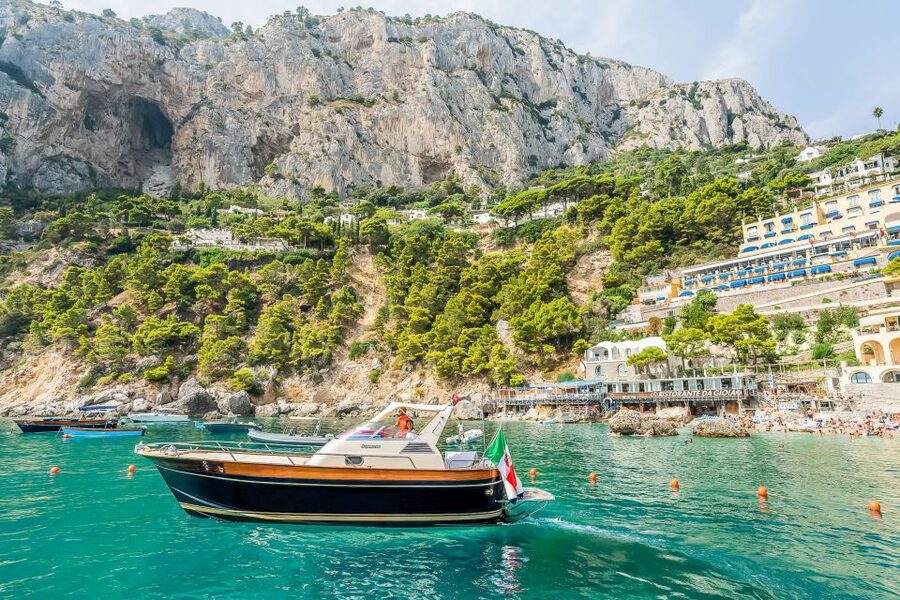 Sorrento: Exclusive Capri Boat Tour and Optional Blue Grotto - Morning logistics from Sorrento: pickup and getting to the marina