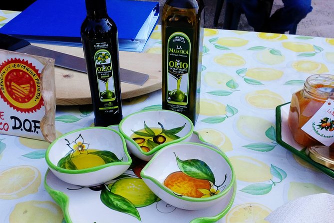 Sorrento Farm and Food Experience including Olive Oil, Limoncello, Wine tasting - Lunch at the Family Table: organic ingredients and actual cooking