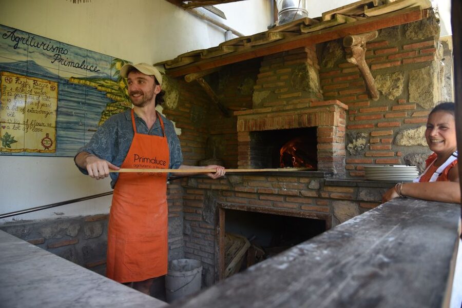 Sorrento: Pizza Lesson, Wine, and Limoncello at a Local Farm - Weather plans at Primaluce: outdoors on a good day, wood-oven cooking when it’s not