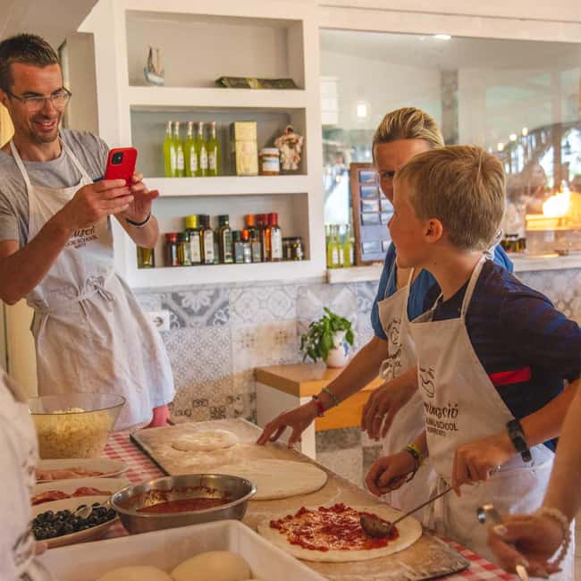 Sorrento: Pizza Making Course - Eating Your Pizza High Above Sorrento