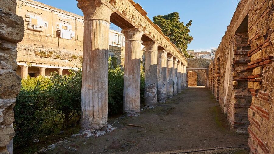 Sorrento: Pompeii & Herculaneum Tour with Skip-the-Line - Pompeii on foot: Forum, temples, theaters, and stone-paved streets
