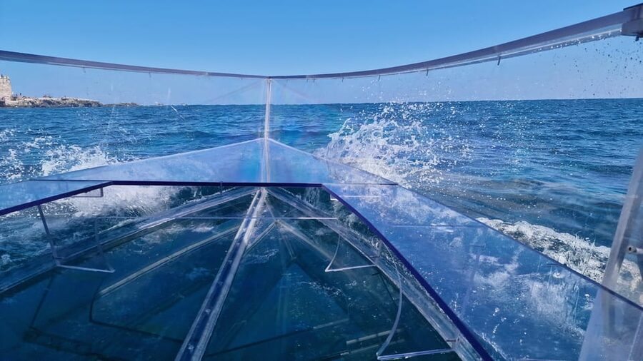 Syracuse: Coast and Sea Caves Full Transparent Boat Tour - Swimming Stop and Underwater Photos From Inside the Boat