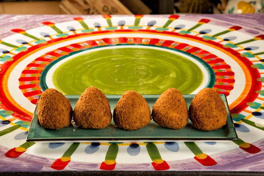 Taormina: Arancino Making Class with Drinks - What You Cook: Sicilian Arancino, Not Just a Rice Ball