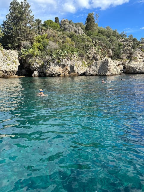Taormina: Coastline Boat Tour with Aperitif and Snorkeling - Short swim stops: why the extra water time matters