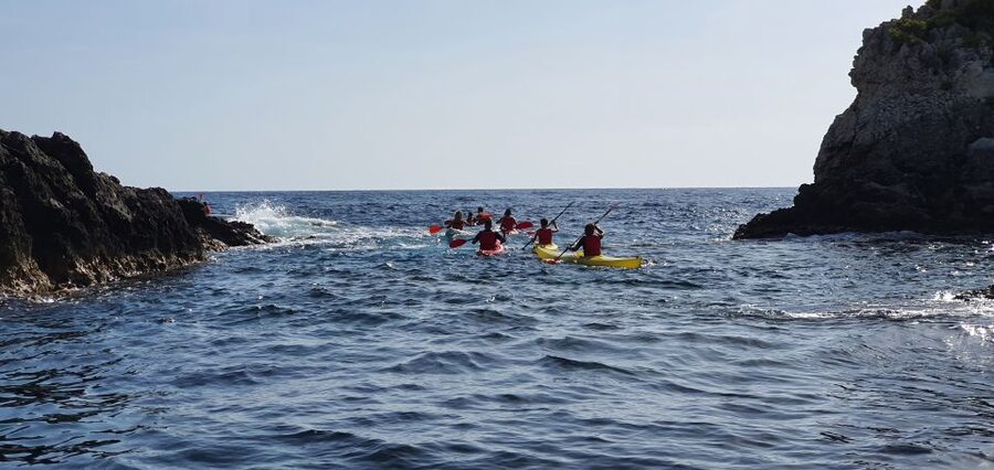 Taormina: Kayak Coastal Tour to Isola Bella and Blue Grotto - Isola Bella: Your Swim Stop and Viewpoint Upgrade