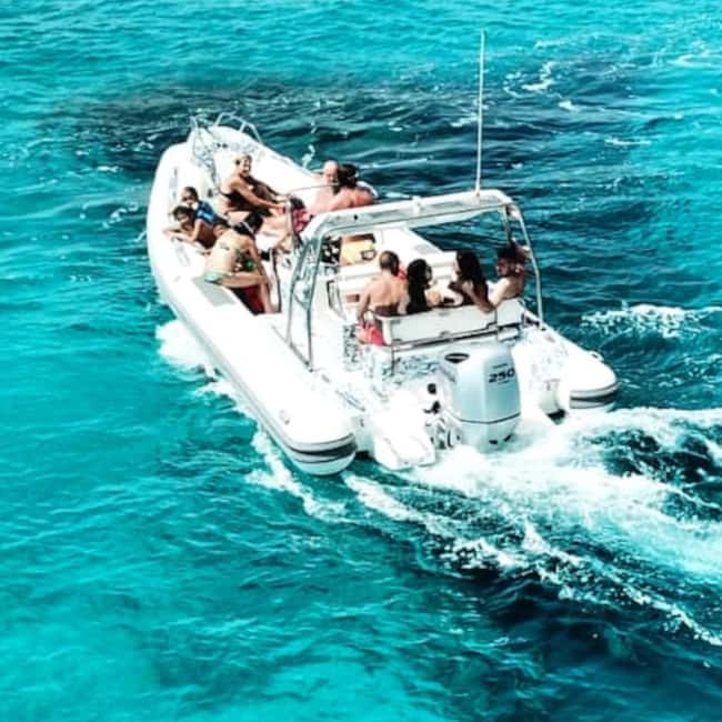Tavolara: 5 Islands tour from San Teodoro's beach - Cala Brandinchi: the swim-and-snorkel favorite, with a visitor limit