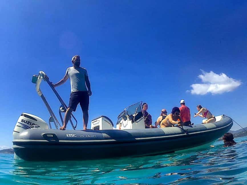 Tavolara: 5 Islands tour from San Teodoro's beach - Ruia Island and Salina Bamba area: short pauses, big views