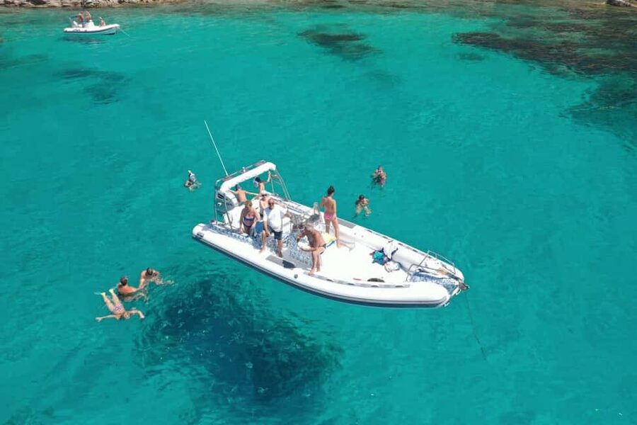 Tavolara: 5 Islands tour from San Teodoro's beach - Tavolara Island: cave sights, Tegghja Liscia, and real time to enjoy it