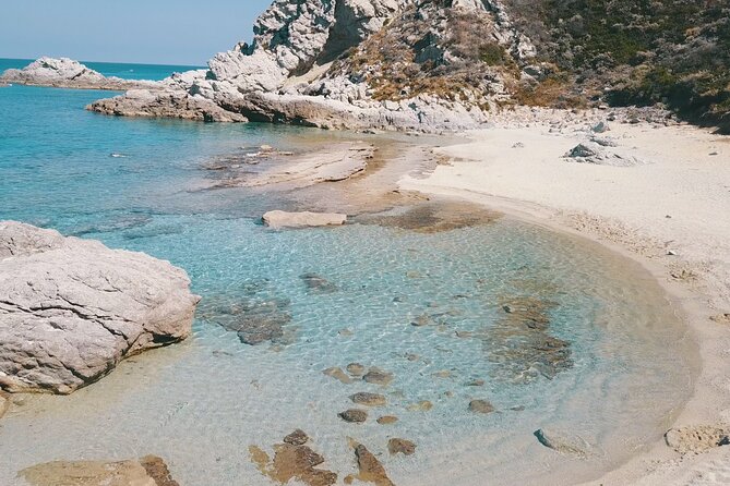 The best Boat Tour from Tropea to CapoVaticano, max 12 passengers - Formicoli Beach: Roman Port Feel and Snorkeling Meets Sea Urchins