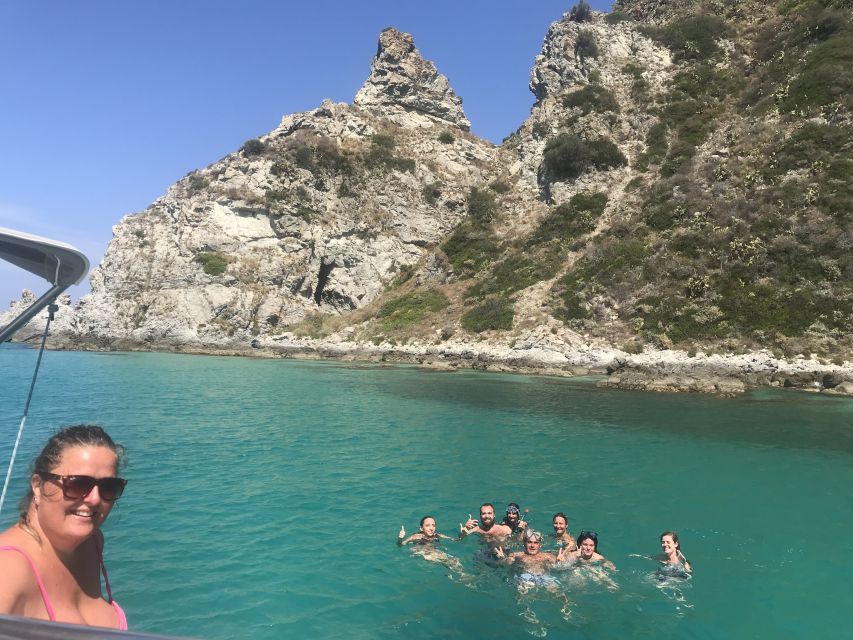 Tropea: Capo Vaticano Boat Trip with Snorkeling & Drink - The aperitivo on board: Calabrian snacks and prosecco