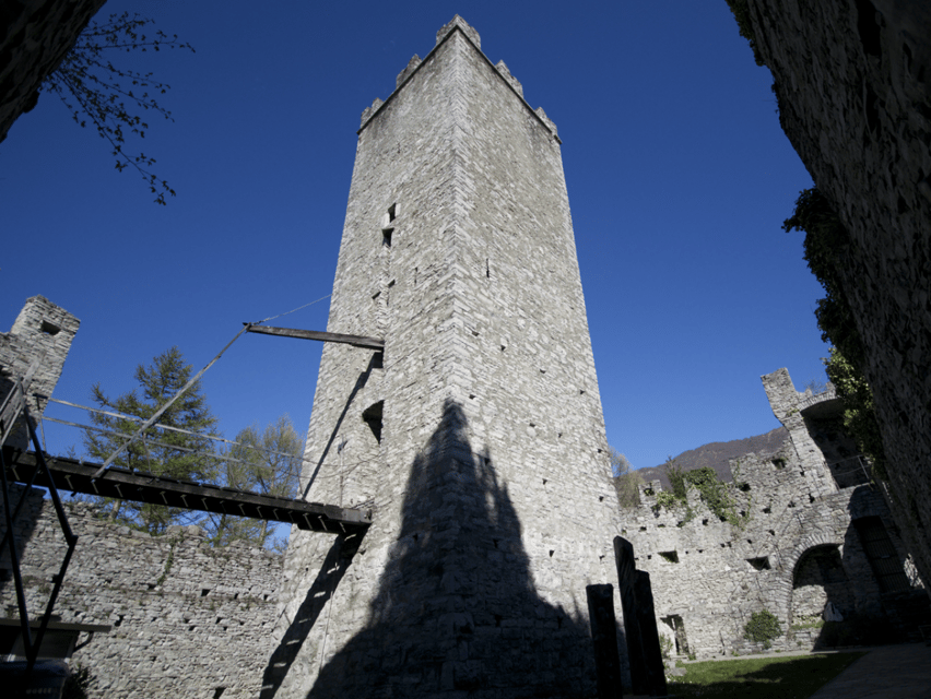 Varenna: Castello di Vezio Entry Ticket - Tower views over Varenna and the center of Lake Como