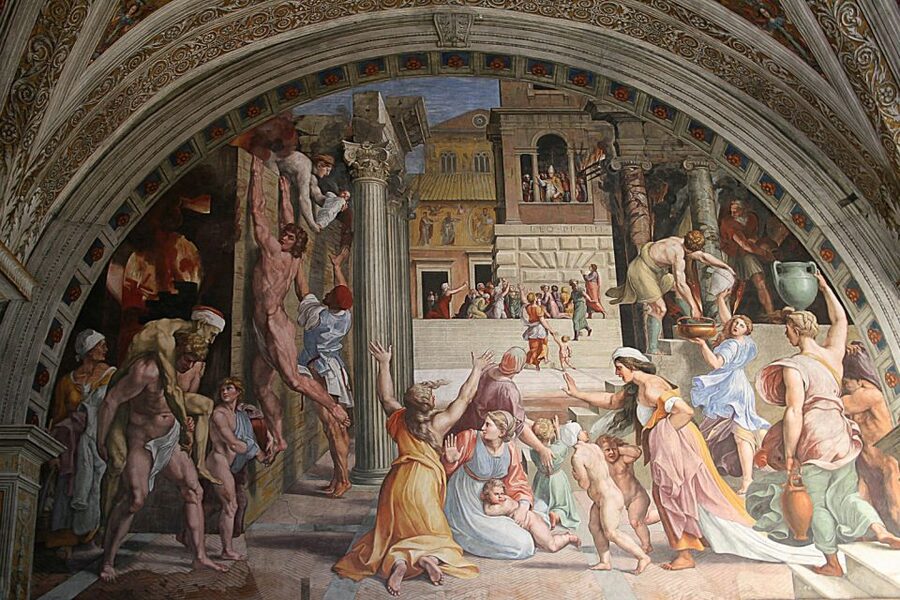 Vatican City: Sistine Chapel, Museums, Basilica Private Tour - Raphael apartments and Borgia chambers: politics in paint