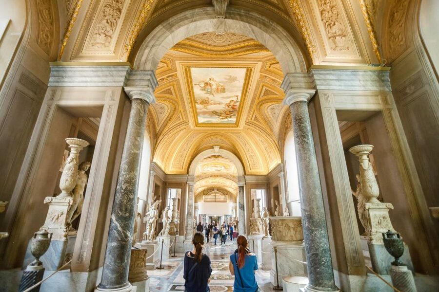 Vatican: Museums & Sistine Chapel Entrance Ticket - Vatican Museums flow: from the Greek Cross Gallery to the Maps