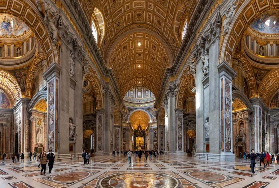 Vatican Museums & Sistine Chapel Tour with Optional Basilica - The Main Vatican Museums Sprint: Pine Courtyard to Pio Clementino Rooms