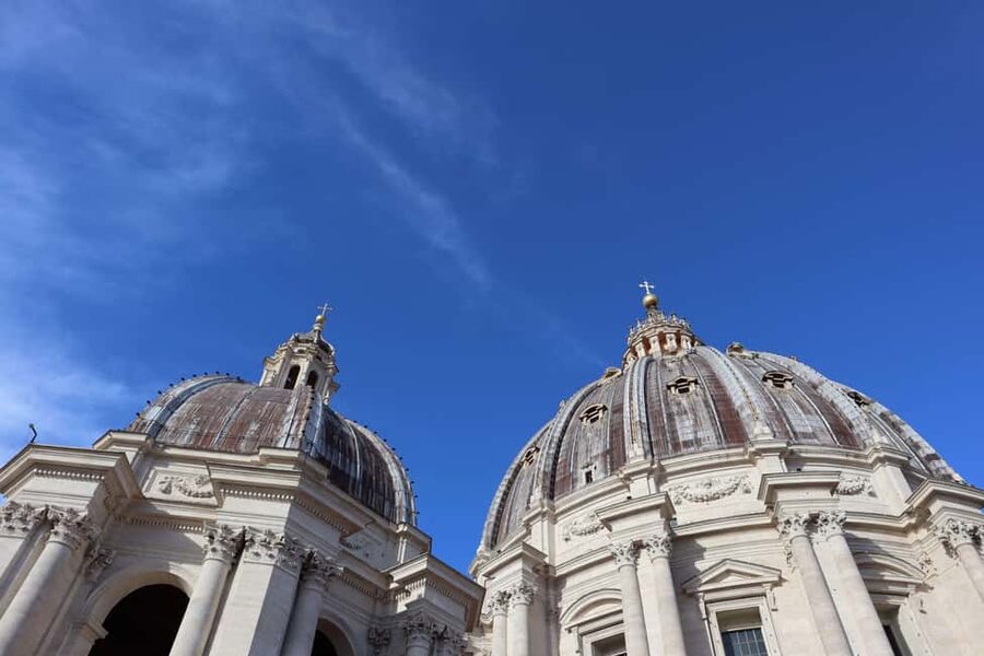 Vatican: St. Peter’s Basilica & Dome Ticket with Audioguide - What to bring, and what can block entry
