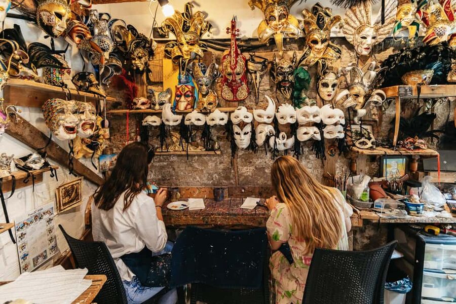 Venice: Carnival Mask Workshop - Finding The Atelier Near San Marco (And Why “Meeting Point Varies” Matters)