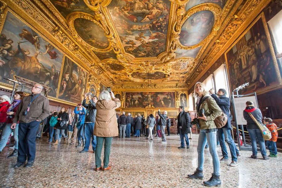 Venice: Doge's Palace Reserved Entry Ticket - The gold staircase: where the palace sells the wow factor