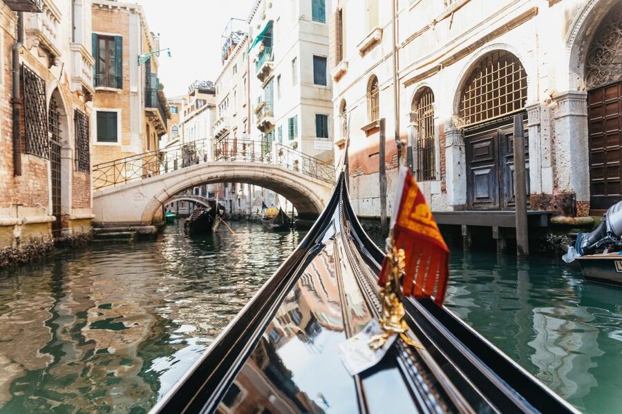 Venice: Grand Canal Gondola Ride with App Commentary - Hidden Waterways You Reach by Gondola
