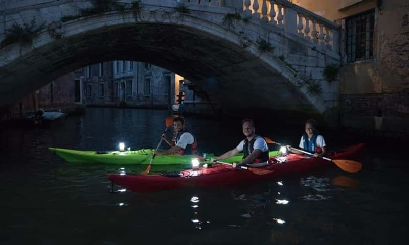 Venice: Guided Canal Kayak Tour at Day, Night, or Sunset - What’s included, and what you’ll need to bring yourself