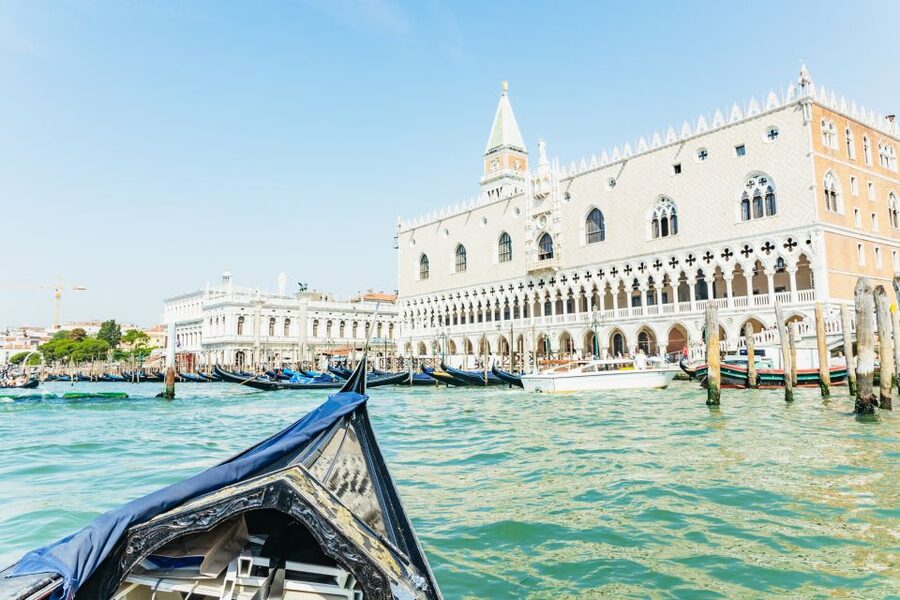 Venice: Private Gondola Ride along Grand Canal - Peggy Guggenheim Collection stop: art district views from the water