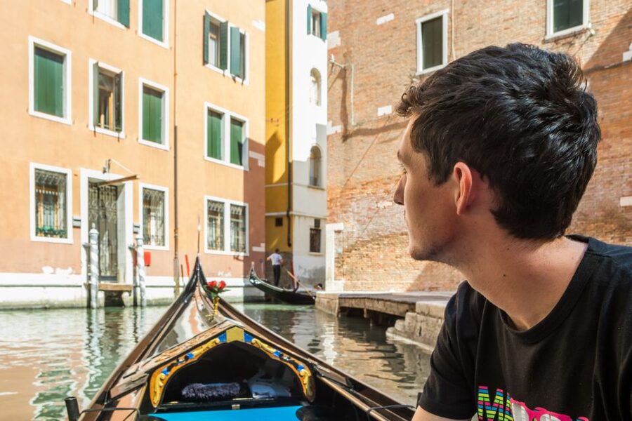 Venice: Shared Gondola Ride Across the Grand Canal - From quiet canals near San Marco to the big Canal Grande