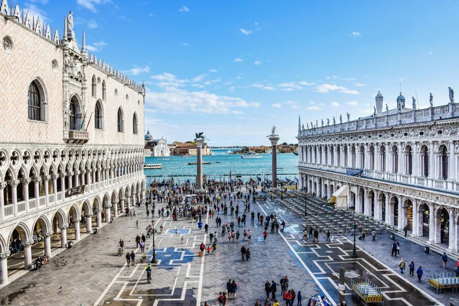 Venice: St. Mark's Basilica Ticket with Audio Guide - Meeting point under the blue Clock Tower: finding your host quickly