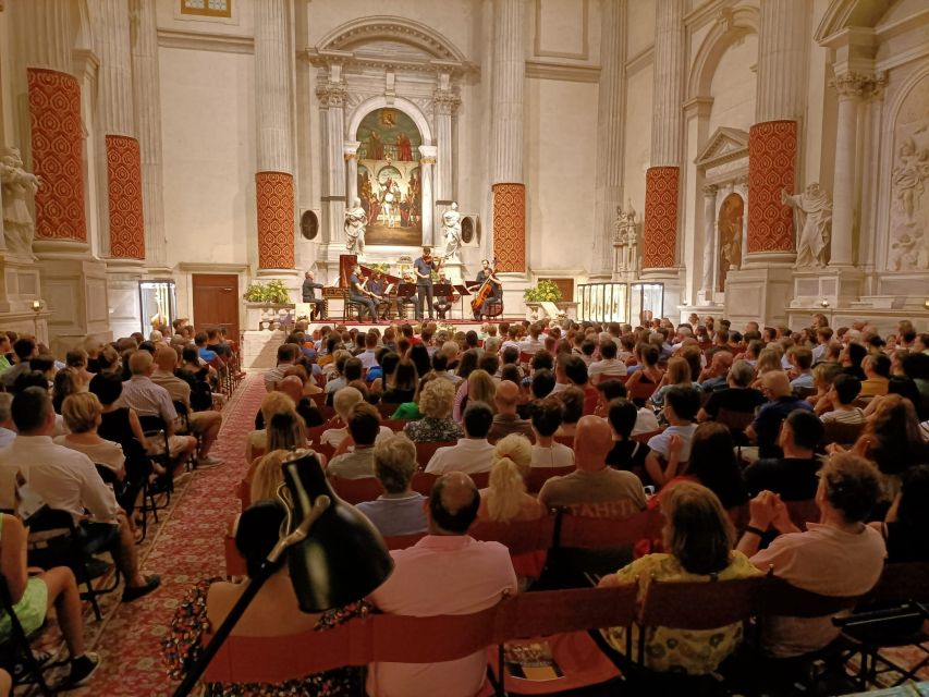 Venice: Vivaldi's Four Seasons Concert & Music Museum Visit - San Vidal Church and the Interpreti Veneziani concert: hearing Four Seasons like locals